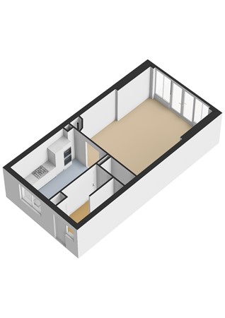 Floorplan - Jan Lelimanhof 4, 1067 LE Amsterdam